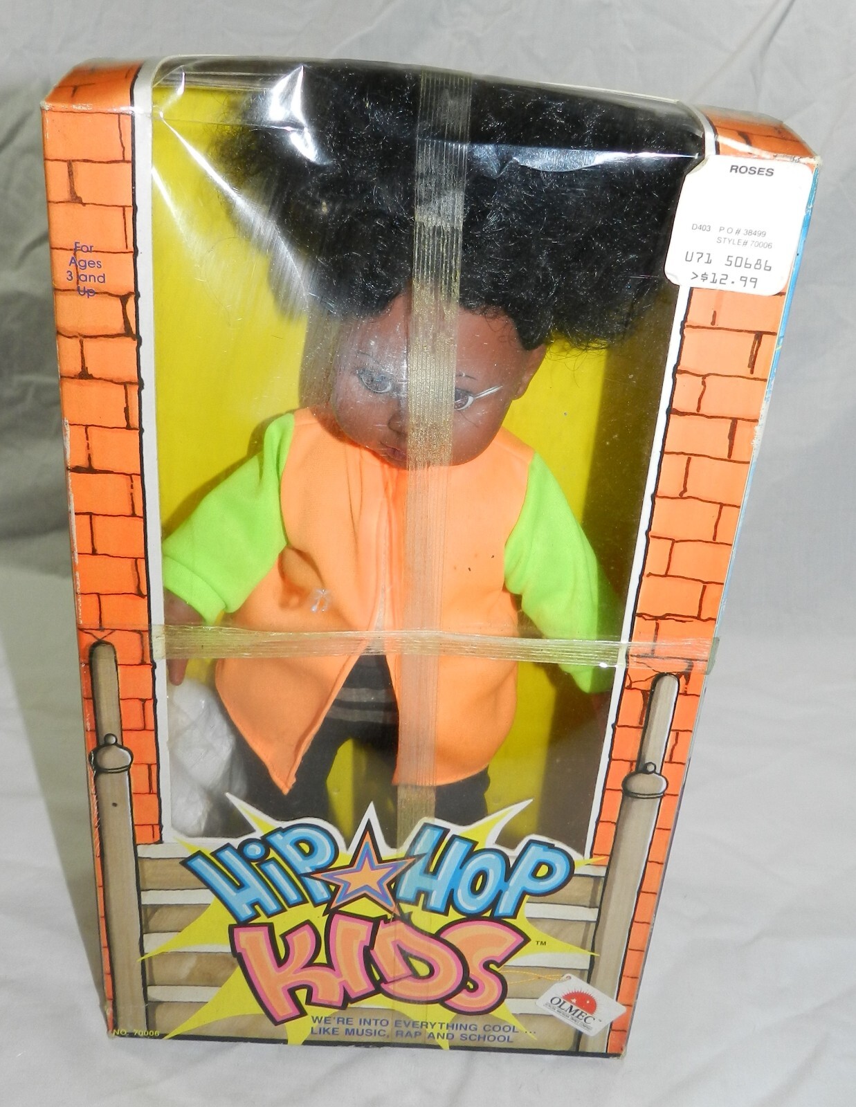 Copyright 1990 Hip Hop Kids Doll in Box by OImec | eBay