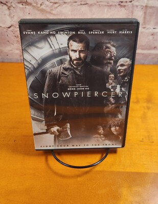 Snowpiercer - Chris Evans - 2014 Two-Disc DVD Action Drama Sci-Fi (VGCond.) Reg1