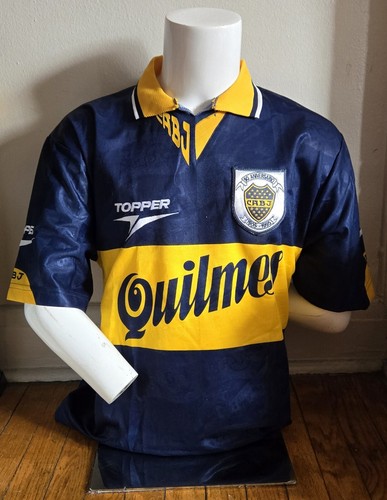 Topper Olan XL 44 1995-96 Boca Juniors Home Soccer Football
