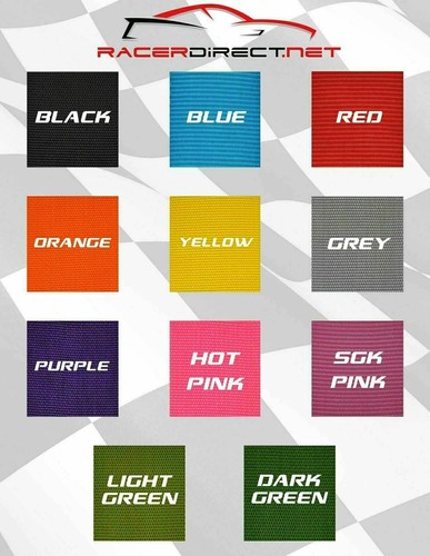 OFF ROAD RACING HARNESS 5 POINT V ROLL BAR MOUNT 3" LATCH SFI 16.1 CERT