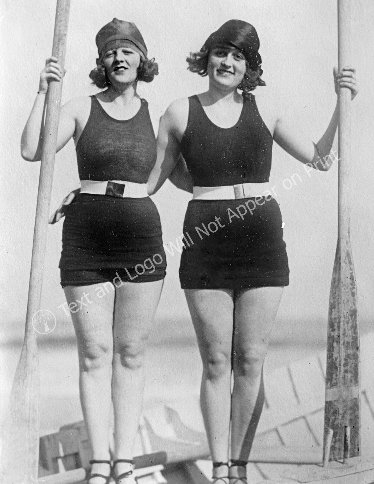 1925 Atlantic City Bathing Beauties Vintage Old Photo 8.5
