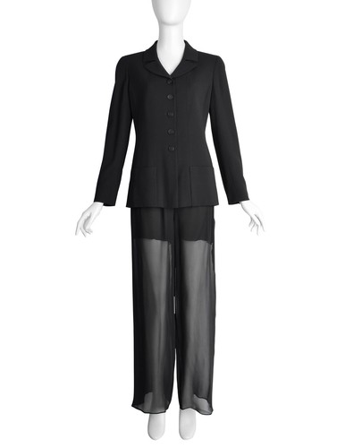 〔Vintage〕90s Black navy Simple suit デカ襟 Vintage〕90s Black navy Simple suit デカ襟 - メルカリ