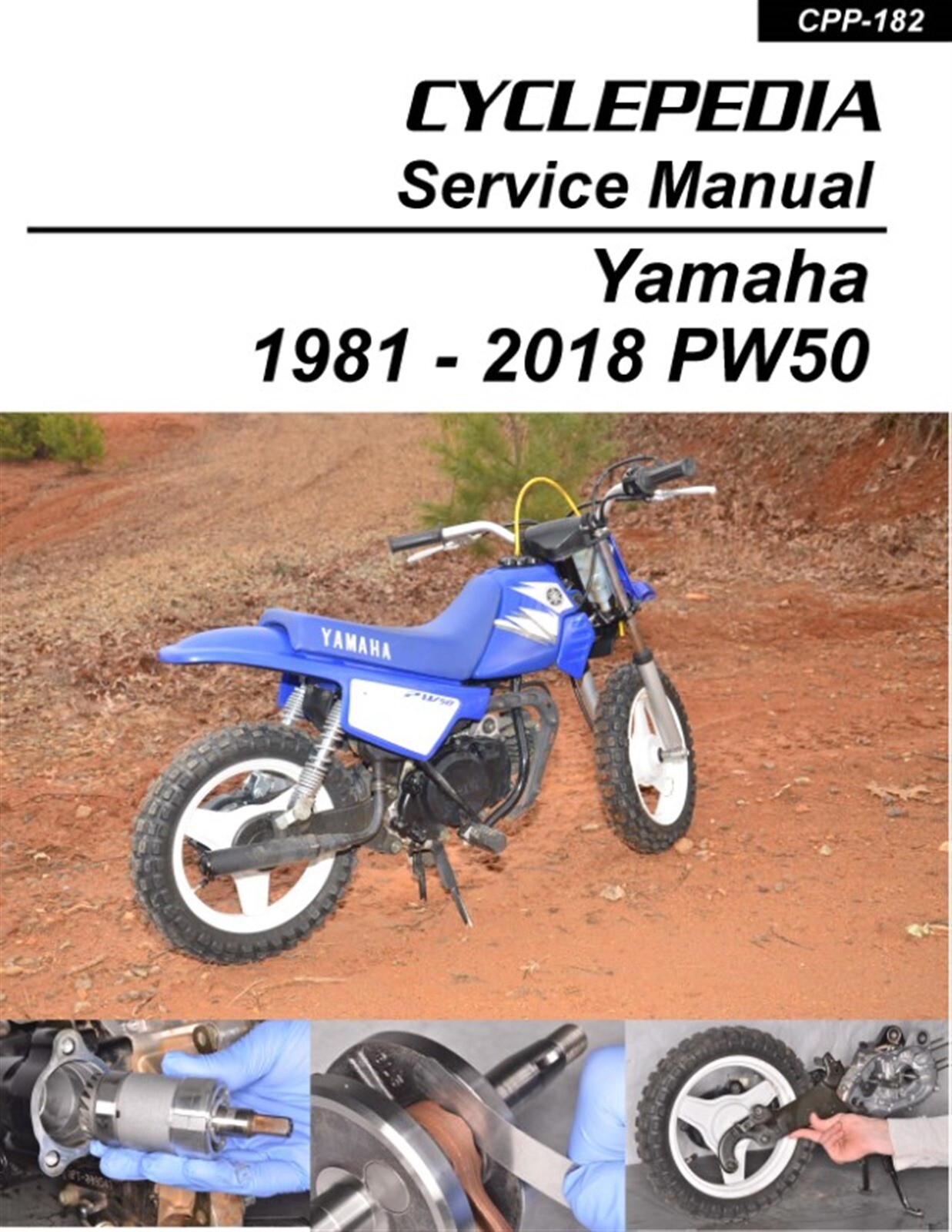 未使用 YAMAHA ヤマハ PW50 サービスマニュアル プラグ工具付 Genuine Yamaha PW50 pw50 pw 50 50cc Service Manual Owners