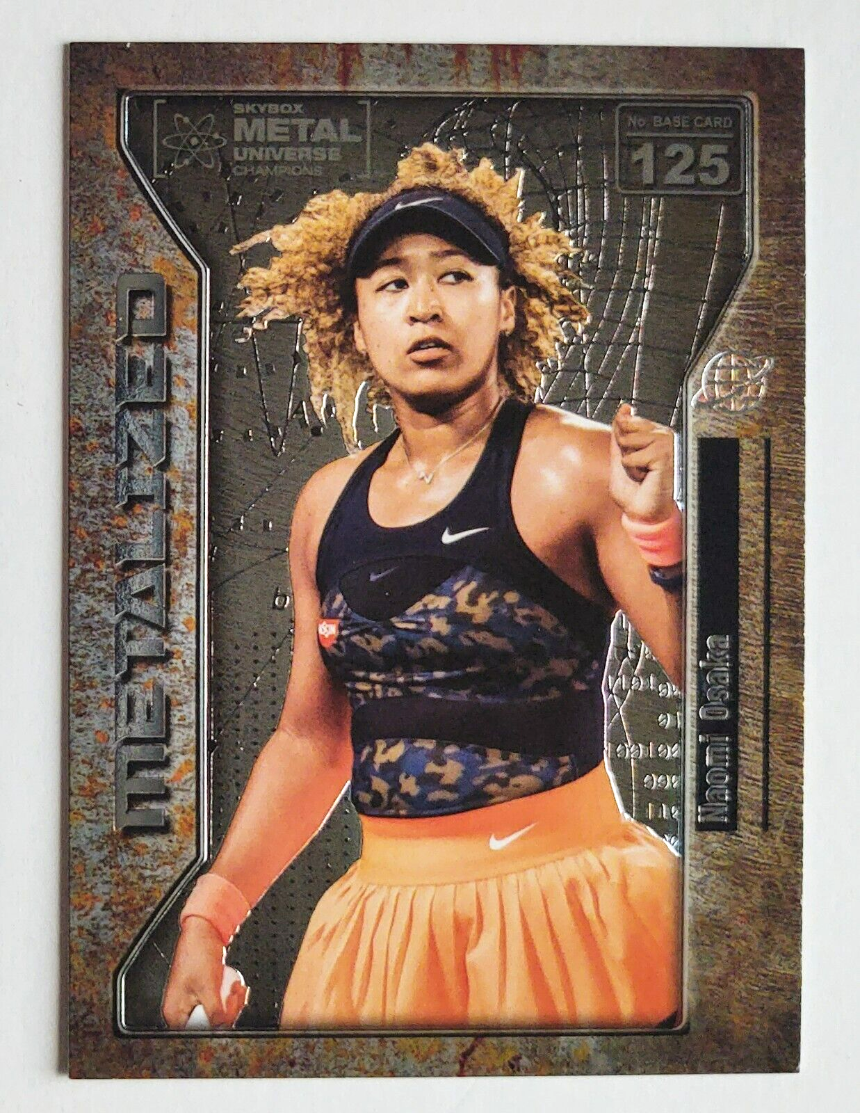 NAOMI OSAKA 2021 Skybox Metal Universe Champions Metalized #125