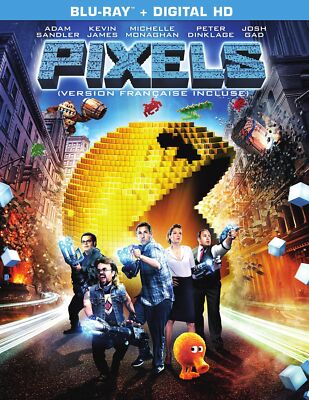 PIXELS NEW BLU-RAY/DVD