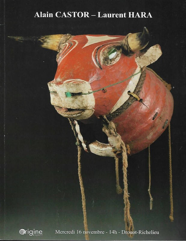 Arts Premiers  Catalogue Vente Origine 16/11/20111