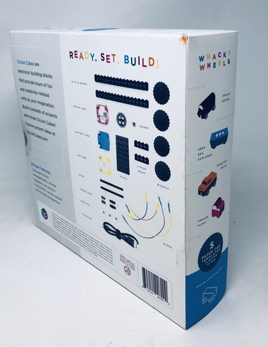 NEW Circuit Cubes Whacky Wheels Kit Educational Stem Toy Creative Discovery