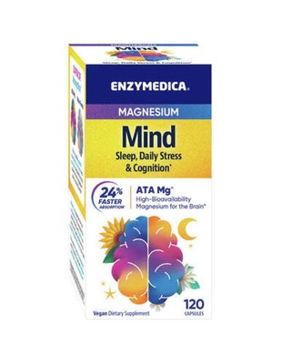 Enzymedica Magnesium Mind 120 капсул