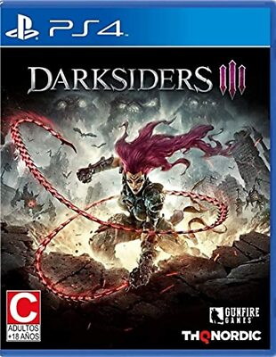 Darksiders III For PlayStation 4 PS4 PS5 RPG Game Only 5E