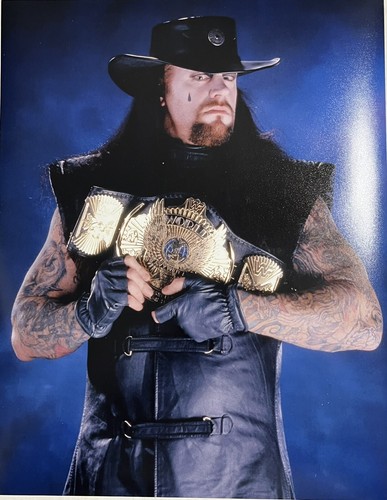 Undertaker WWE Legend 11x14 Photo Print WWF Winged Eagle