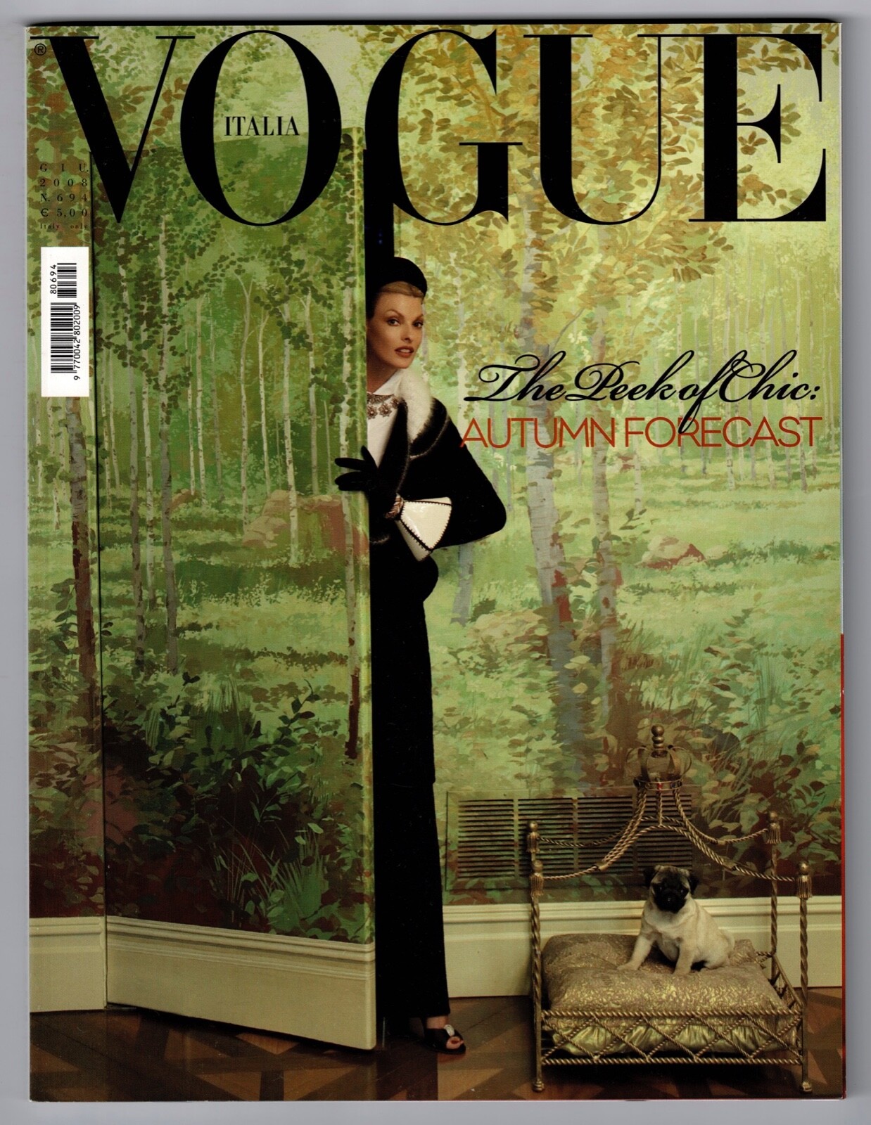 VOGUE ITALIA magazine 6/2008 STEVEN MEISEL new | eBay