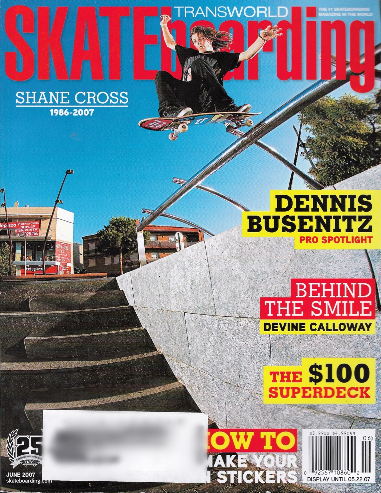 Transworld Skateboarding Magazine / Volume 25 / #06 / June