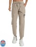 XINGPAOZHE Women's Lightweight Cargo Pants with Pockets Stretchy Quick Dry Hiking Pants for Travel Casual Outdoor(Apricot,L)