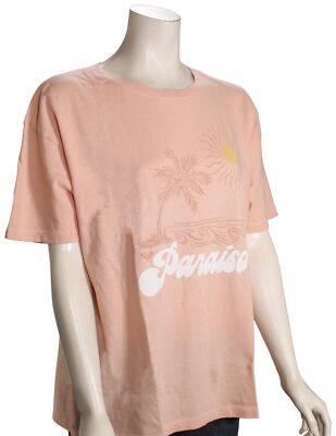 Roxy Paraiso Womens T-Shirt - Pink Champagne - New