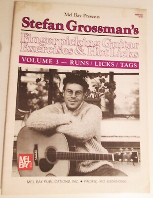 Stefan Grossman's Mel Bay Presents Volume 3 Runs Licks Tags