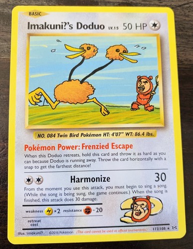イマクニ？のドードーU CP6 20th Anniversary 102/087 Imakuni's Doduo 102/087 Secret Rare - CP6 20th Anniversary