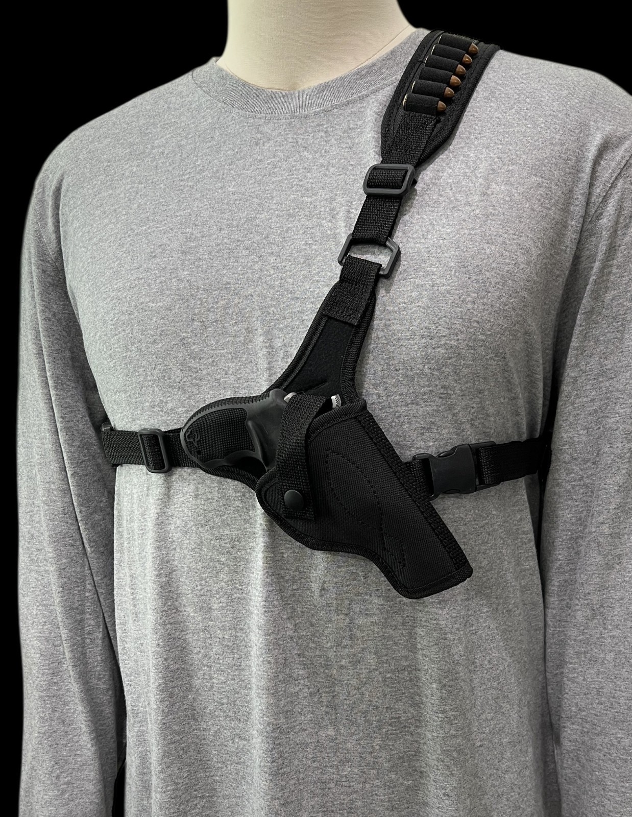 【希少】julius 2023 PRE FW HOLSTER VEST Julius Leather Holster Vest | Black | FARFETCH