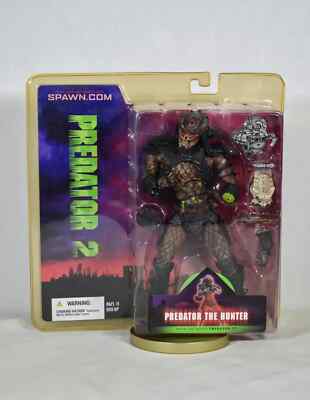 Movie Maniacs 6 revised PREDATOR the HUNTER (Predator 2) McFarlane Toys NEW 2004