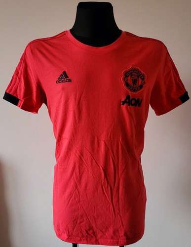 Manchester United 2018 - 2019 Training football Adidas Pink shirt size Large