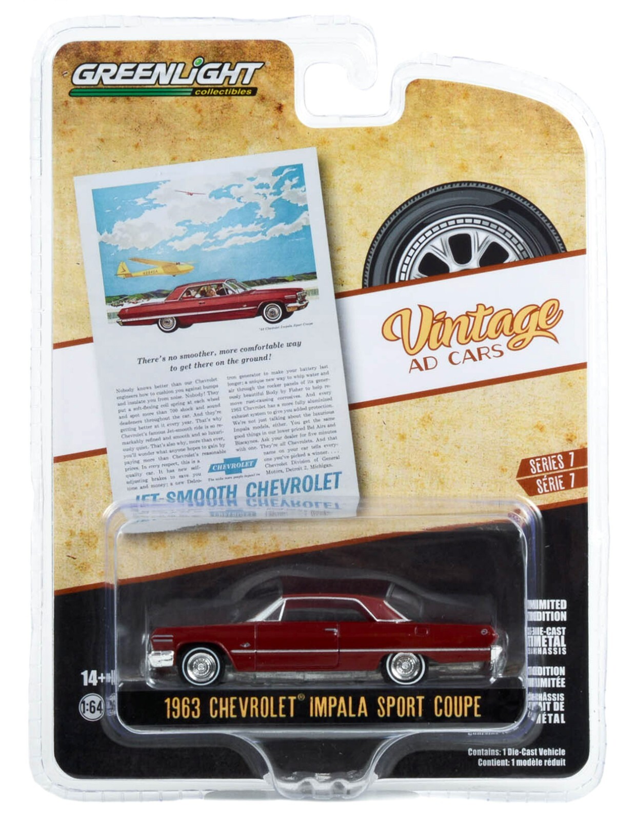グリーンライト　 1963 Chevrolet Impala チェイス 1963 Chevrolet Impala Lowrider Green Metallic with Graphics