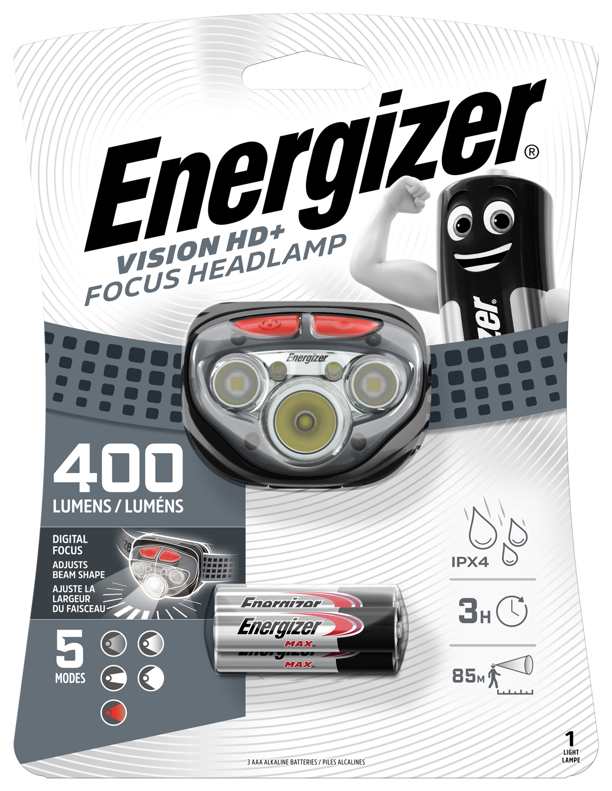 Energizer Headlight LED m. 3 AAA VISI...