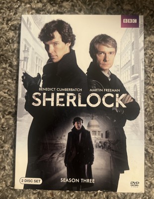 SHERLOCK - The Complete Third 3 Three Season - DVD NEW/SEALED