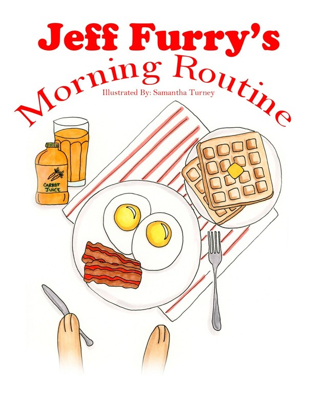 Jeff Furry's Morning Routine - Book by Kangaroo Tales: Samantha