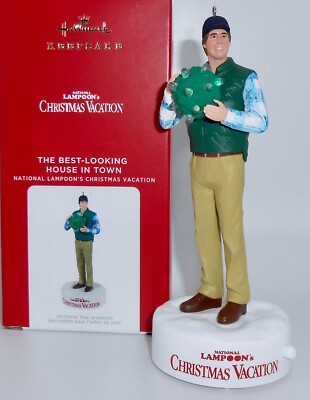 Hallmark Ornament 2021 THE BEST LOOKING HOUSE IN TOWN Lampoon's DAMAGED BOX H52