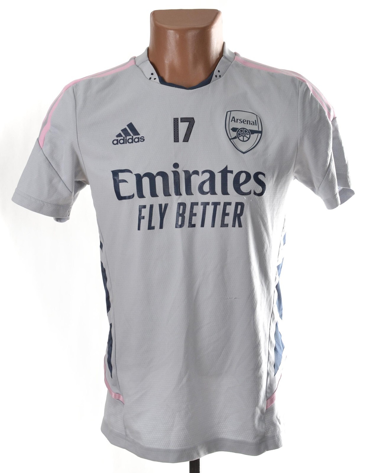 adidas Arsenal ノースリーブシャツ グレー ARSENAL 2023/2024 TRAINING FOOTBALL SHIRT JERSEY ADIDAS SIZE