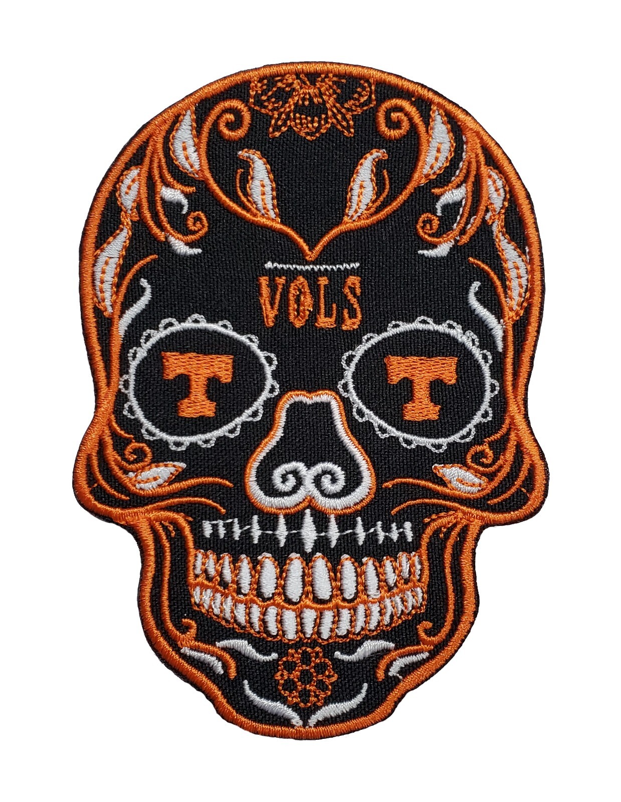Tennessee Volunteers Vols Sugar Skull NCAA Football
