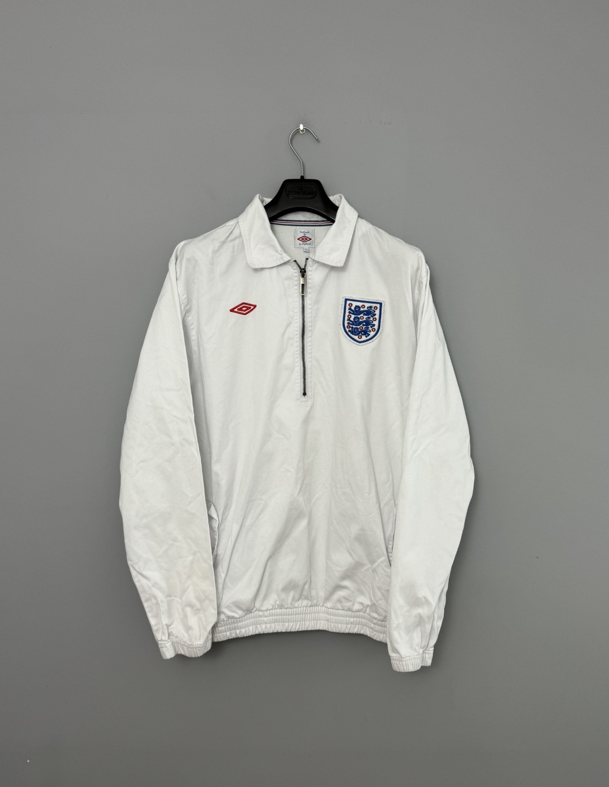 【00's umbro track jacket L size】 Vintage Umbro 00s England Football Jacket Soccer Track Drill