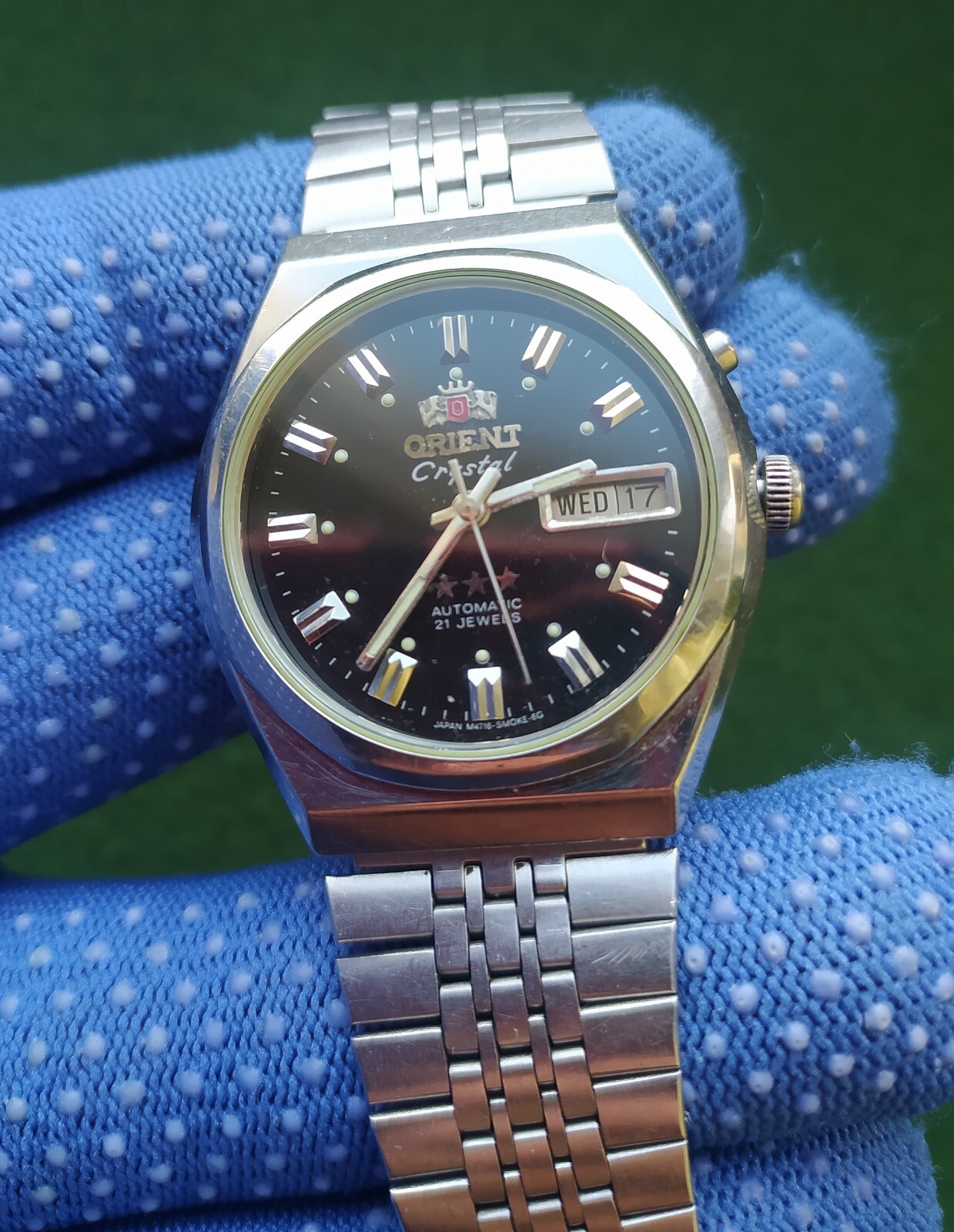ORIENT watch three stars, Japan M4716 vintage automatic | eBay