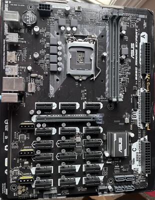B250C BTC Mining Motherboard USB3.0 DDR4 Processor G3900 CPU Graphics