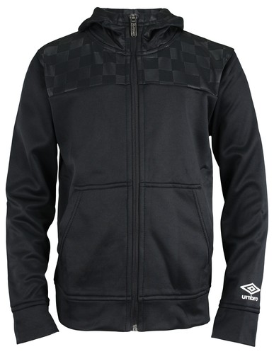 Umbro Молодежная толстовка с капюшоном на молнии для мальчиков в клетку, варианты цвета