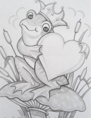 Valentines Tri Chem Frog Sampler Kiss Toads meet Prince 12