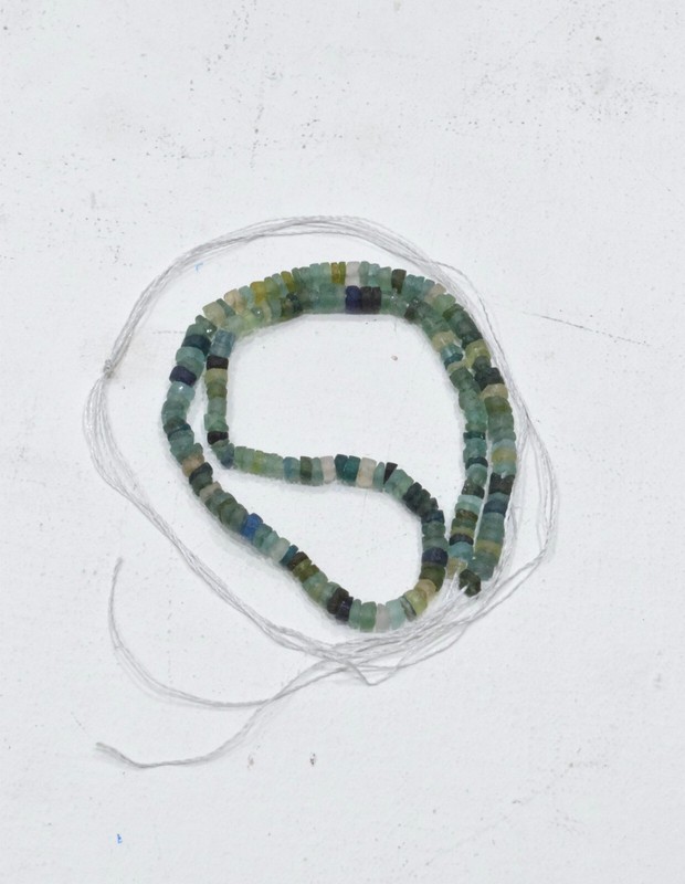 Ancient Roman Glass Bead Necklace Strand