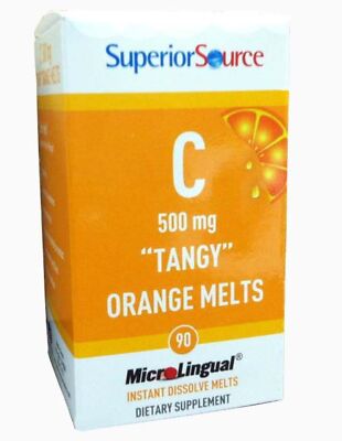 Superior Source C 500 мг Tangy Orange Melts 90 сублингвальных таблеток