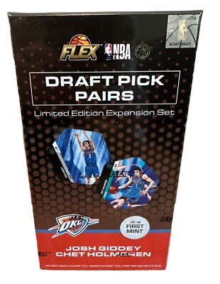 NEW Flex NBA Draft Pick Pairs Expansion OKC Thunder Chet Holmgren & Josh Giddey