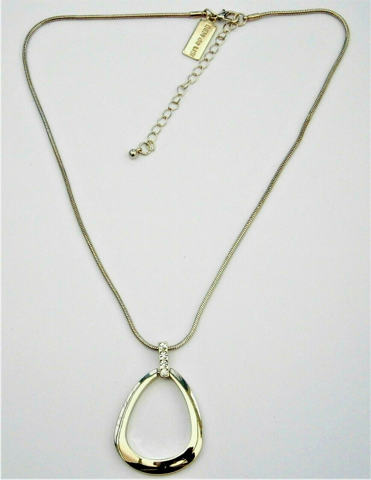国内未入荷 BLIND / NO PLAN - Plated Logo Rhinestone Necklace H3d0ac97ace944d95897d17c2695c0
