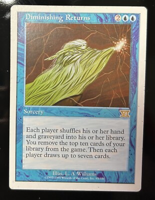 Diminishing Returns - 6ED Classic 6th Sixth Edition - MTG Magic MP