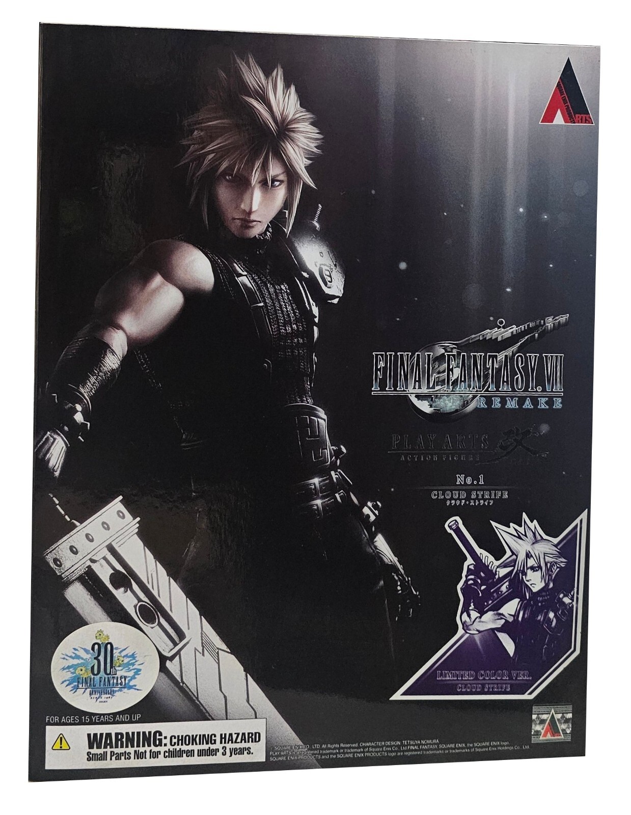 Ремейк Square Enix Final Fantasy VII Cloud Play Arts Фигурка Кая Эксклюзивный SDCC