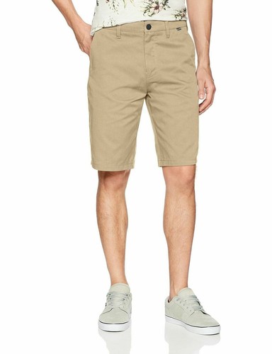 

[AR8601-235] Мужские шорты Hurley Icon Chino стандартного кроя 21 дюйм, Khaki