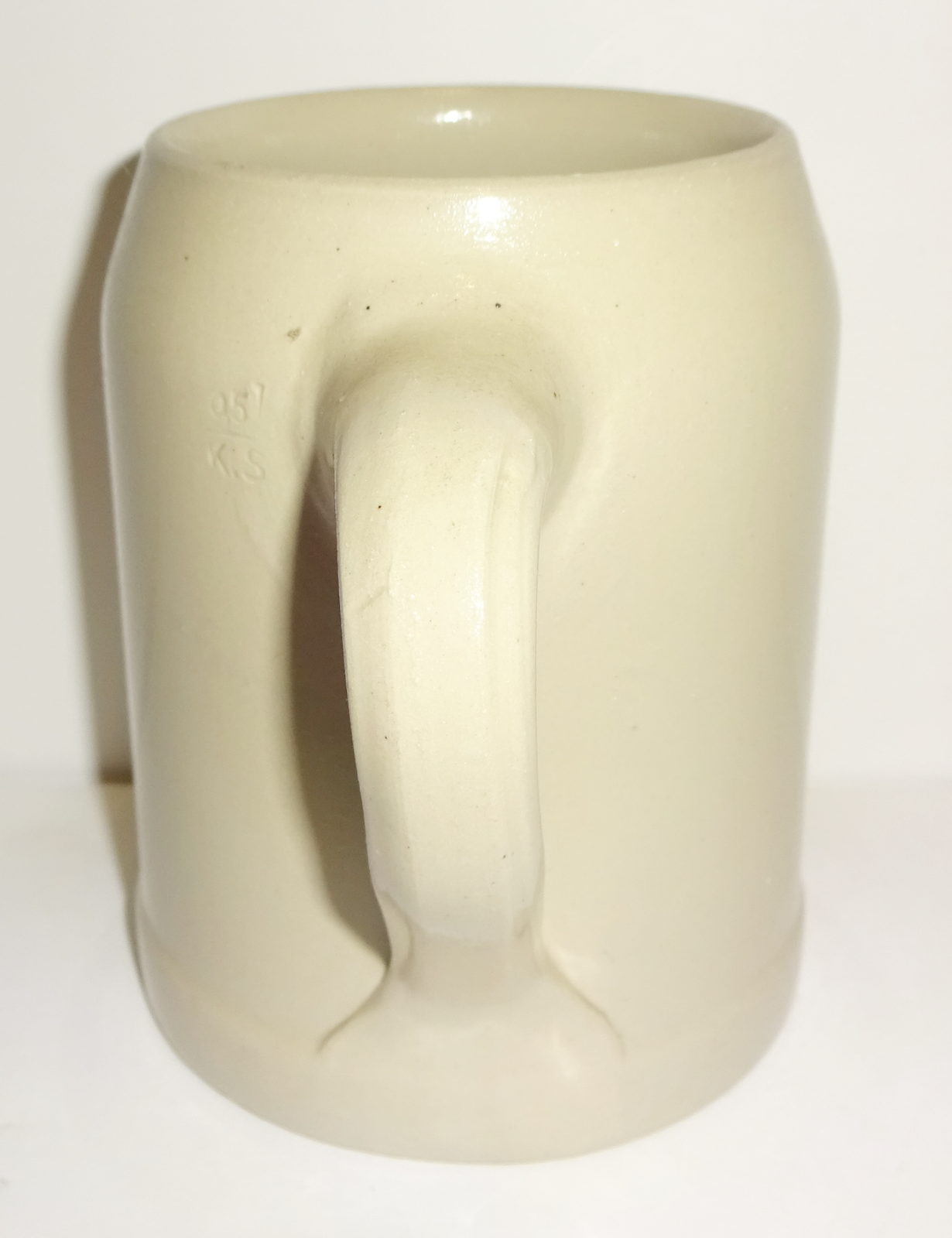 Adler Brau Ebersbacher Adlerbrau K.S. Germany Stoneware Stien Mug Cup 0.5 L