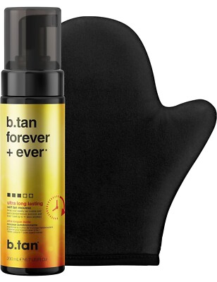 b.tan B Tan Ultra Long Lasting Self Tanner Forever & Ever With Application Mit