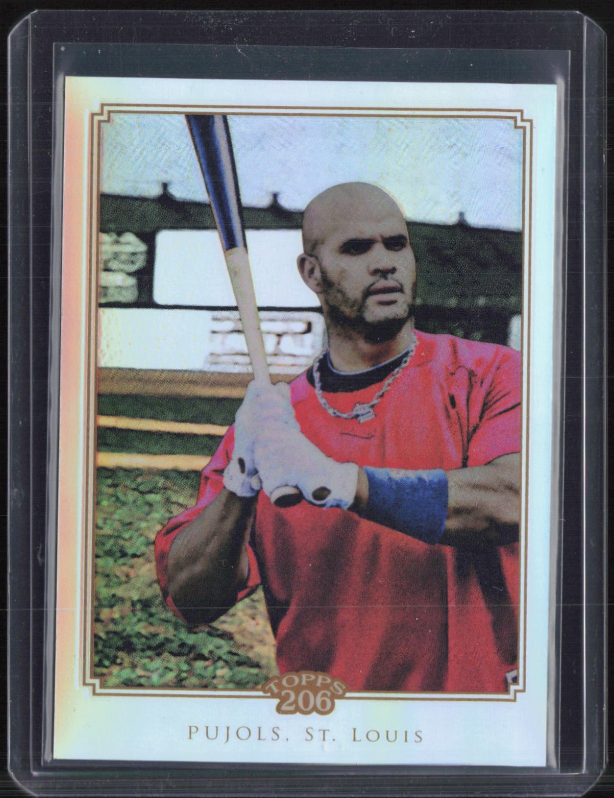 2010 Topps 206 Refractor #TC42 Albert Pujols /499