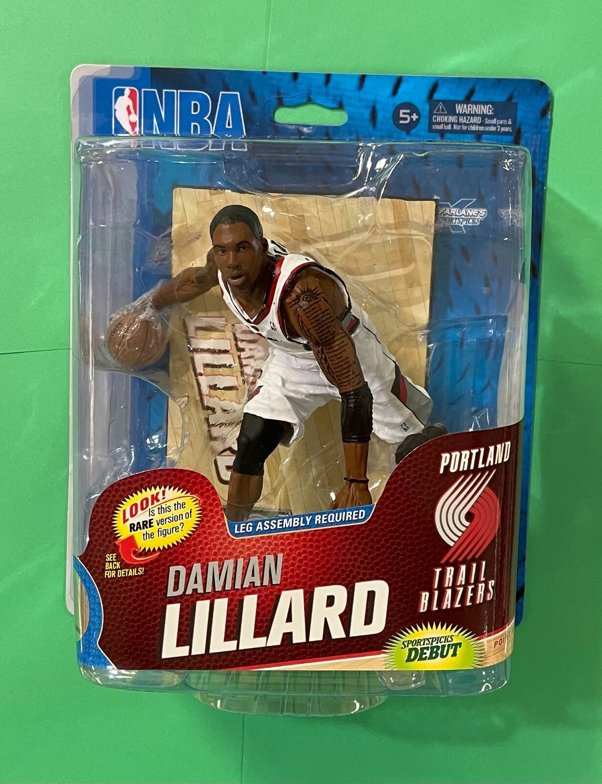 【McFarlane NBA 23 Damian Lillard フィギュア】 DAMIAN LILLARD MCFARLANE FIGURE NBA 23 SERIES TRAIL BLAZERS