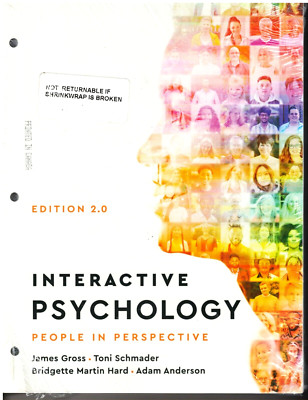 Interactive Psychology People in Perspective Edition 2.0