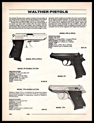 ＰＰＫ/S PPK/s 380ACP, 32ACP & 22LR CCW & Duty Pistol | Walther Arms