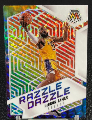 2024-25 Panini Mosaic LeBron James #10 Razzle Dazzle Case
