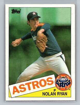 1985 Topps Nolan Ryan #760 - Houston Astros